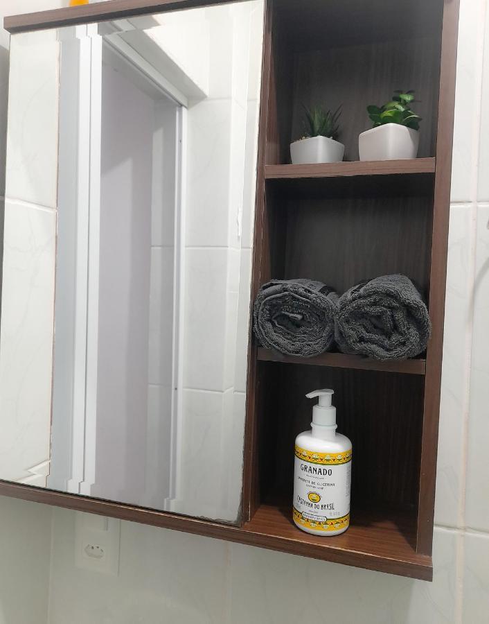شقة Residencial Kit Da Praia سانتوس المظهر الخارجي الصورة