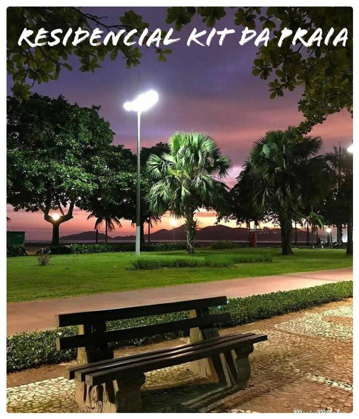 شقة Residencial Kit Da Praia سانتوس الغرفة الصورة