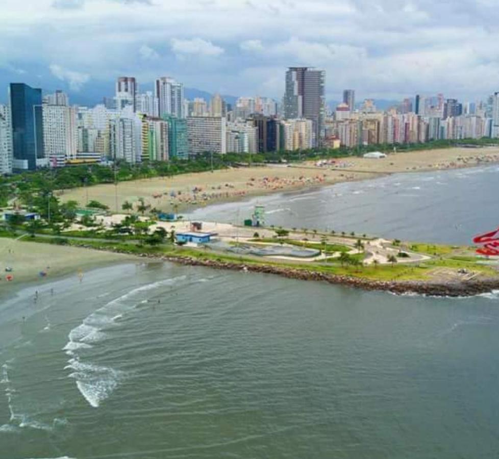 شقة Residencial Kit Da Praia سانتوس المظهر الخارجي الصورة